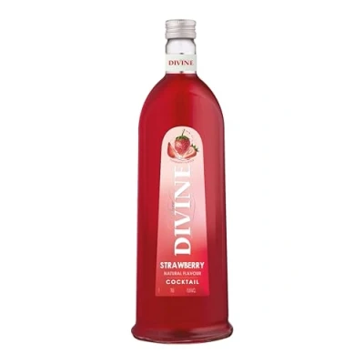 Abbildung von Pure Divine Erdbeer Likör, Aromatisierter Vodka Likör aus den Nordvogesen, Frankreich 15 Prozent Vol (1 x 0,70 l)