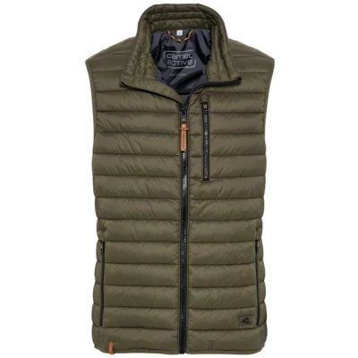 Abbildung von camel active MIT Horizontaler Steppung Weste, Herren, Größe: 60, Olive brown