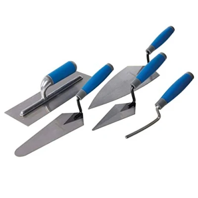 Abbildung von Silverline 395016 Maurer und Putzkellen mit Weichgriff, 5 tlg. Satz