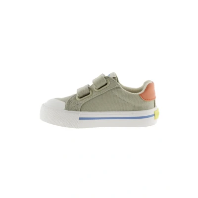 Abbildung von Victoria Shoes Basket À Scratch Lauflernschuh für Kinder, Größe: 27, Kaki Schuhe