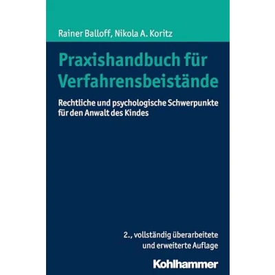 Abbildung von Praxishandbuch für Verfahrensbeistände: Rechtliche und psychologische Schwerpunkte den Anwalt des Kindes