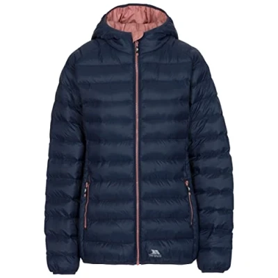 Abbildung von Trespass Damen Abigail Gepolsterte Jacke Mit Integrierter Kapuze, Navy, XXS