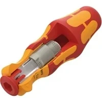Abbildung von 837 i RA Kraftform Kompakt VDE Handhalter mit Ratschenfunktion, Schraubendreher