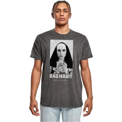 Abbildung von Mister Tee Herren Bad Habit XXL Charcoal