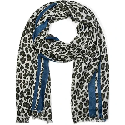 Abbildung von styleBREAKER Modeschal, (1 St), Weicher Schal mit Leoparden Print und Streifen