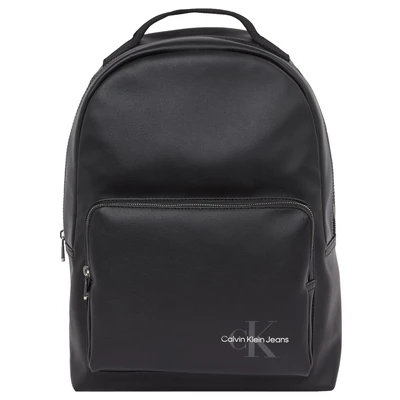 Abbildung von Calvin Klein Jeans Monogram SOFT Campus Angled Unisex Tagesrucksack, Größe: One Size, Black