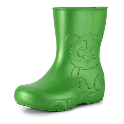 Abbildung von Ladeheid Gummistiefel Kinder Eva federleichte Regenschuhe für Jungen und Mädchen LA CA 10 (Smaragdgrün, 30/31 EU)