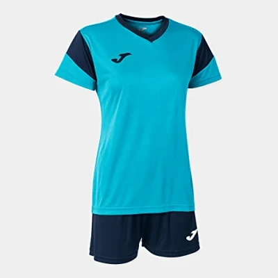 Abbildung von Joma Damen Phoenix Set, Türkis, fluoreszierend, Marineblau, S