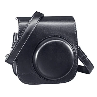 Abbildung von CULLMANN 98860 RIO Fit 110 Kameratasche für Fuji Instax Mini 11, schwarz Innenmaße 125x135x70mm 144g leicht