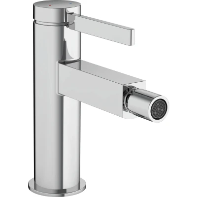 Abbildung von hansgrohe Bidetarmatur &quot;Finoris&quot;, mit Push Open Ablaufgarnitur