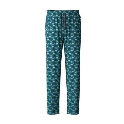 Abbildung von Calida Sleep Holiday Nachtwäsche Hose, Herren, Größe: Small, Stone green