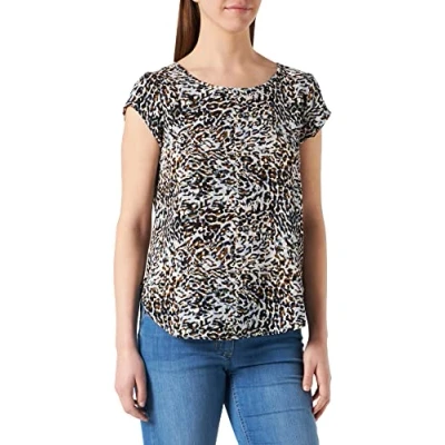 Abbildung von ONLY Women&#039;s ONLVIC SS AOP NOOS PTM Top, Cloud Dancer, 34