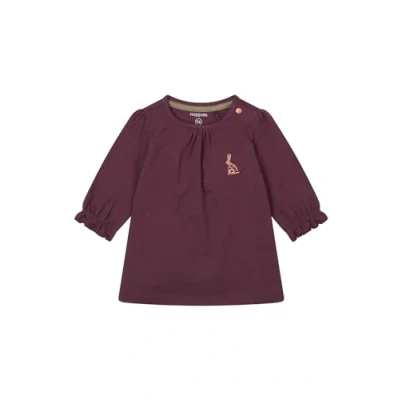 Abbildung von Noppies Jerseykleid für Kinder, Größe: 56, Eggplant