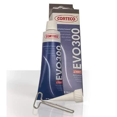 Abbildung von CORTECO 49372187 Dichtstoff Tube Silikon 70ml elastisch anthrazit