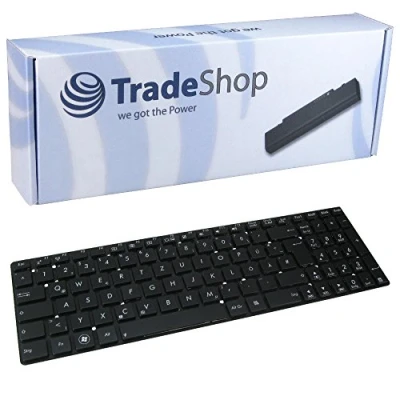 Abbildung von Laptop Tastatur/Notebook Keyboard Ersatz Austausch Deutsch QWERTZ für Asus K55 K55A K55DE K55DR K55N K55V K55VD K55VJ K55VM K55VS K55XI BBL4 U57A U57 A (Deutsches Tastaturlayout)