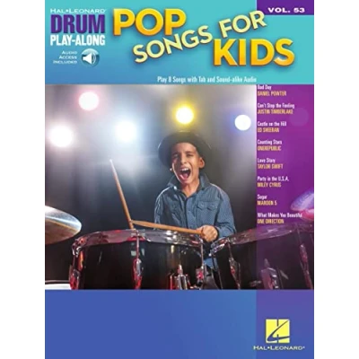 Abbildung von Pop Songs for Kids: Drum Play Along Volume 53 (Drum along, 53)