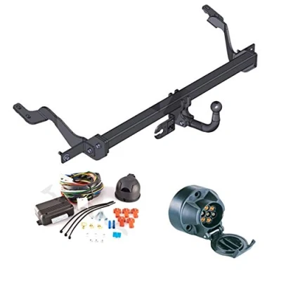 Abbildung von AHK Anhängerkupplung mit Elektrosatz 7 polig für Citroen Berlingo / Peugeot Partner II (4380 mm) 2008 Anhängevorrichtung Hängevorrichtung starr, angeschraubtem Kugelkopf