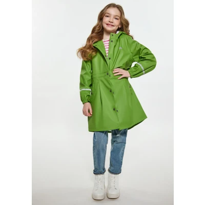 Abbildung von Schmuddelwedda Regenjacke / wasserabweisende Jacke für Kinder, Größe: 146, Hellgrün