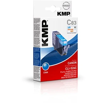 Abbildung von KMP Tintenkartusche für Canon PIXMA MG5150 , C83, cyan
