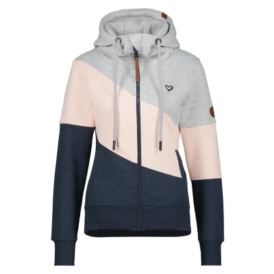 Abbildung von alife &amp; kickin Steffiak Sweatjacke, Damen, Größe: Small, Marine melange