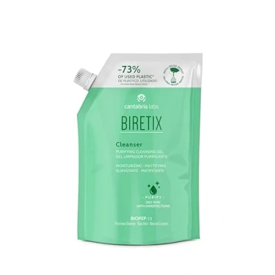 Abbildung von Biretix Cleanser Reinigungsgel, 400 ml, Nachfüllpack