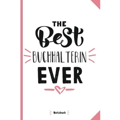 Abbildung von Geschenk für die Beste Buchhalterin: A5 Notizbuch als eine Buchhalterin /punktiert Geschenke zum GeburtstagGeburtstagsgeschenk Kollegin