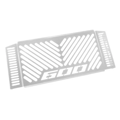 Abbildung von IBEX 10001760 Kühlerabdeckung Wasserkühler Kühlergrill Kühlerschutz Kühlergitter Kühlerschutzgitter Kühlerverkleidung Design Logo silber