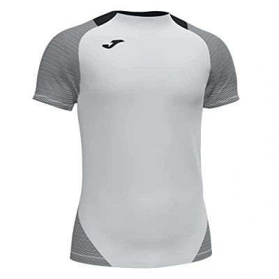 Abbildung von Joma Herren Essential Ii Equip T Shirts M/C, Schwarz weiß, L