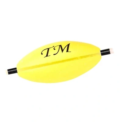 Abbildung von Trout Master OVAL Fast Pilot Fluo Gelb 26x12mm 4 Stück von Spro