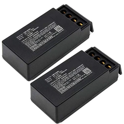 Abbildung von subtel 2X Ersatzakku M5 1051 3600 Ersatz Akku für Cavotec M9 EX MC 3 3000 (Version 1) Fernbedienung Fernsteuerung Zusatzakku 2600mAh, Batterie