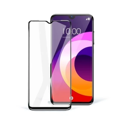 Abbildung von Schutzglas 9D Full Covered Keramik kompatibel mit Samsung Galaxy A33 5G Premium Tempered Glas Displayglas Panzer Folie Schutzfolie Anti Finger