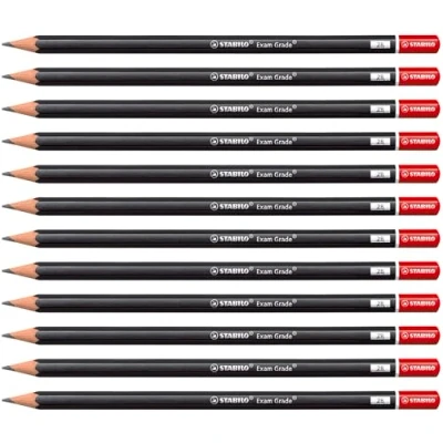 Abbildung von Bleistift STABILO Exam Grade 12er Pack Härtegrad 2B