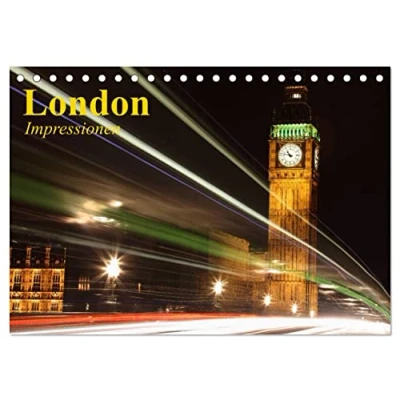 Abbildung von London Impressionen (Tischkalender 2025 DIN A5 quer), CALVENDO Monatskalender