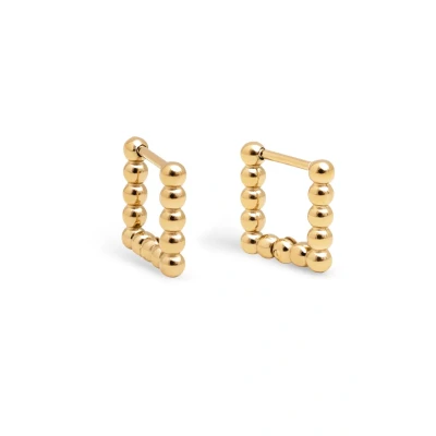 Abbildung von Singularu MILA DOTS Ohrringe goldcoloured, Damen, Größe: One Size, Gold coloured