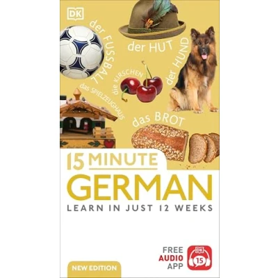 Abbildung von 15 Minute German: Learn in Just 12 Weeks (DK Language Learning)
