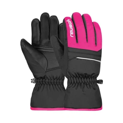 Abbildung von Reusch Alan Junior warme, Winddichte und atmungsaktive Winterhandschuhe Fingerhandschuhe Skihandschuhe Schneehandschuhe für Kinder Kids Jugendliche Mädchen Jungen eine perfekte Passform