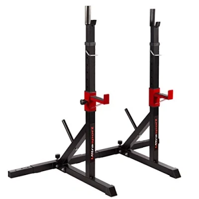 Abbildung von Ultrasport Unisex Erwachsene 331400000703 Hantelständer, Schwarz/Rot, One Size