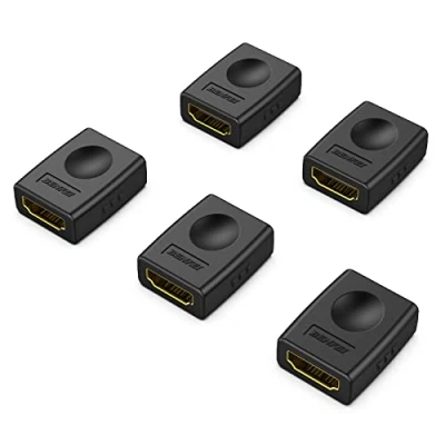Abbildung von BENFEI HDMI Kupplung 5 Stück, Adapter Buchse auf Buchse, unterstützt 4K@60Hz 3D und HDR