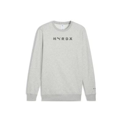 Abbildung von PUMA x HYROX Heavyweight Rundhalsshirt Herren Light Gray Heather