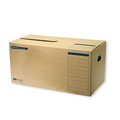 Abbildung von ELBA Umzugskarton tric system, 10er Pack, naturbraun