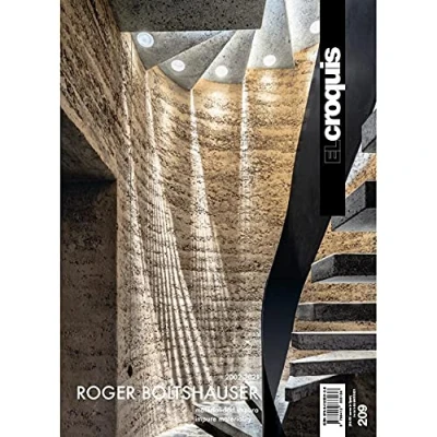 Abbildung von ROGER BOLTSHAUSER 2002 2021: Materialidad Impura Impure Materiality (EL CROQUIS, Band 209)
