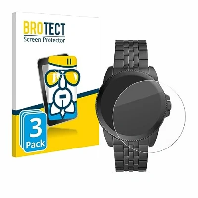 Abbildung von BROTECT Schutzglas für Fossil Gen 5E (3 Stück) Schutzfolie Panzer Folie Glas [Extrem Kratzfest 9H, Anti Fingerprint, Ultra Transparent]