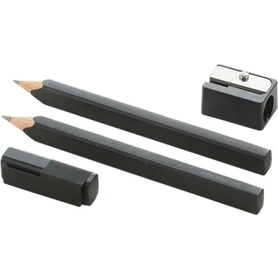 Abbildung von Moleskine Writing Collection, Holz Kollektion, Bleistift Set schwarz