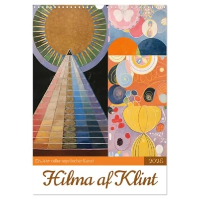 Abbildung von Hilma af Klint Ein Jahr voller mystischer Kunst (Wandkalender 2025 DIN A3 hoch), CALVENDO Monatskalender