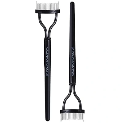 Abbildung von Augenmanufaktur Wimpern Kamm Wimpernkamm aus Metall Lash Separator Mascara Curl Werkzeuge Make up für gleichmäßig getrennte mehr Beauty Style deiner Lashes