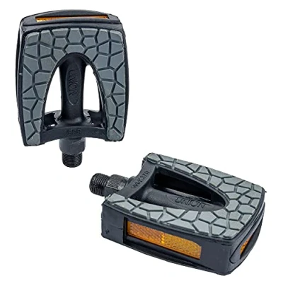 Abbildung von XLC Kinder /Jugendpedal, schwarz/grau, 9/16&quot;,Reflektor
