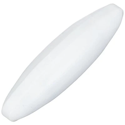 Abbildung von neoLab Ellipsenförmig Magnetrührstäbchen, Weiß, 76.0mm Länge x 19.1mm Durchmesser