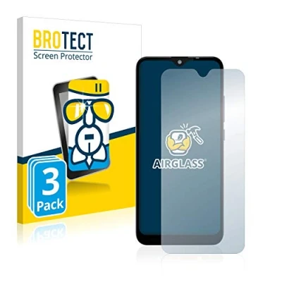 Abbildung von BROTECT Schutzglas für Gigaset GS110 (3 Stück) Schutzfolie Panzer Folie Glas [Extrem Kratzfest 9H, Anti Fingerprint, Ultra Transparent]