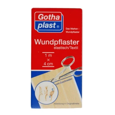Abbildung von Gothaplast Wundpfl.elast 4 cmx1 m geschnitten