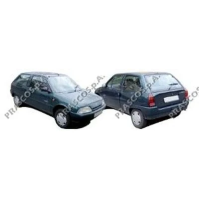 Abbildung von PRASCO CI0214014 Blinker weiß vorne links mit Lampenträger CITROËN: AX Schrägheck